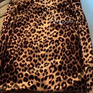Cheetah skirt